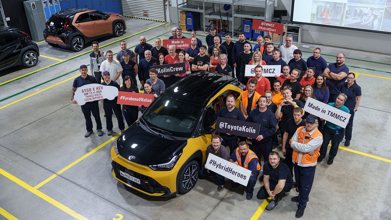 Ξεκίνησε η παραγωγή του Τoyota Aygo X Hybrid